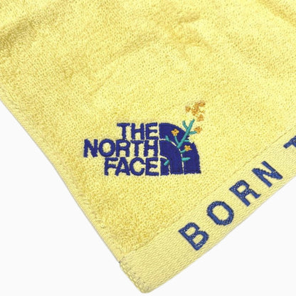 【ベビースタイ・タオル2枚組のギフトセット】ザ・ノース・フェイス　ベビーパッカブルアニマルグラフィックビブ＆ネイチャーダイハンドタオルセット