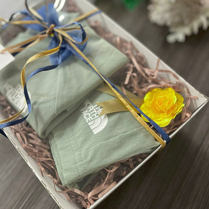 【Tシャツとハーフパンツのギフトセット】ザ・ノース・フェイス　モビリティークルー・モビリティーショートセット